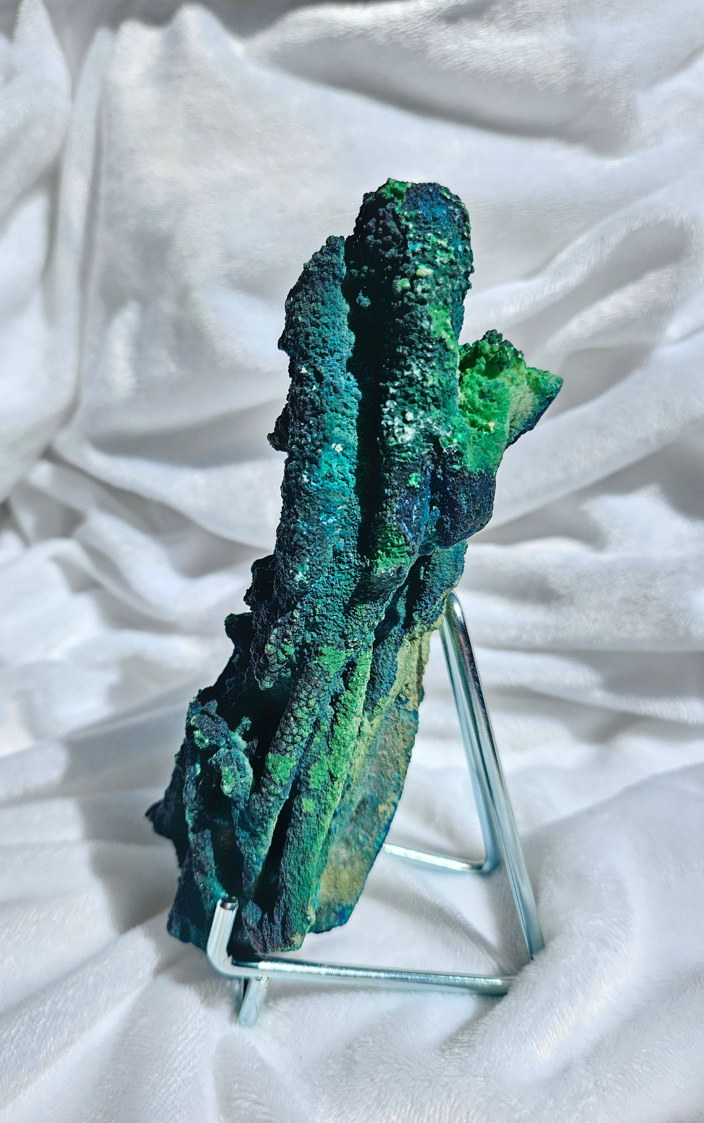 Stalactites d'Azurite malachite