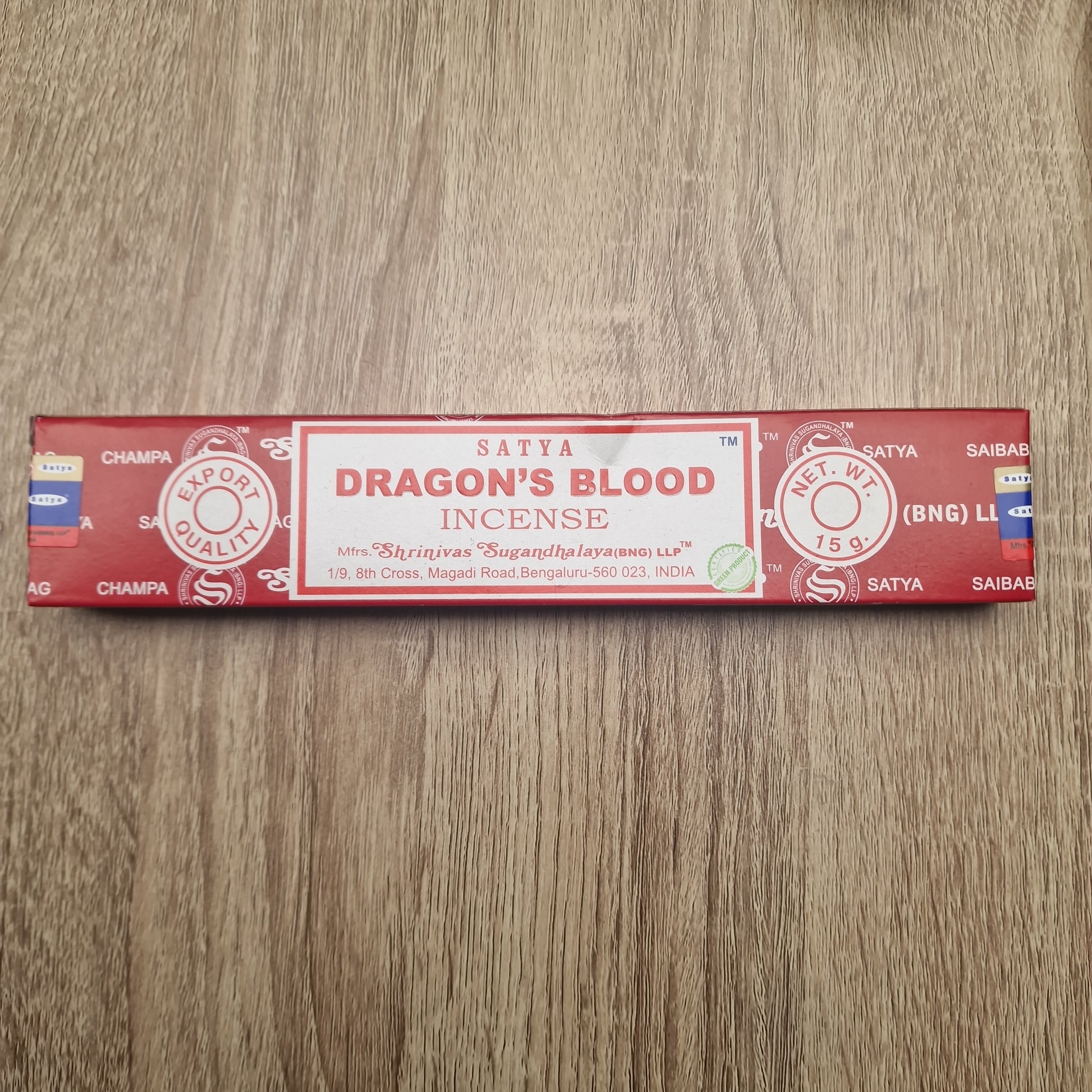 Encens Dragon's Blood | Satya - Mylithovox 