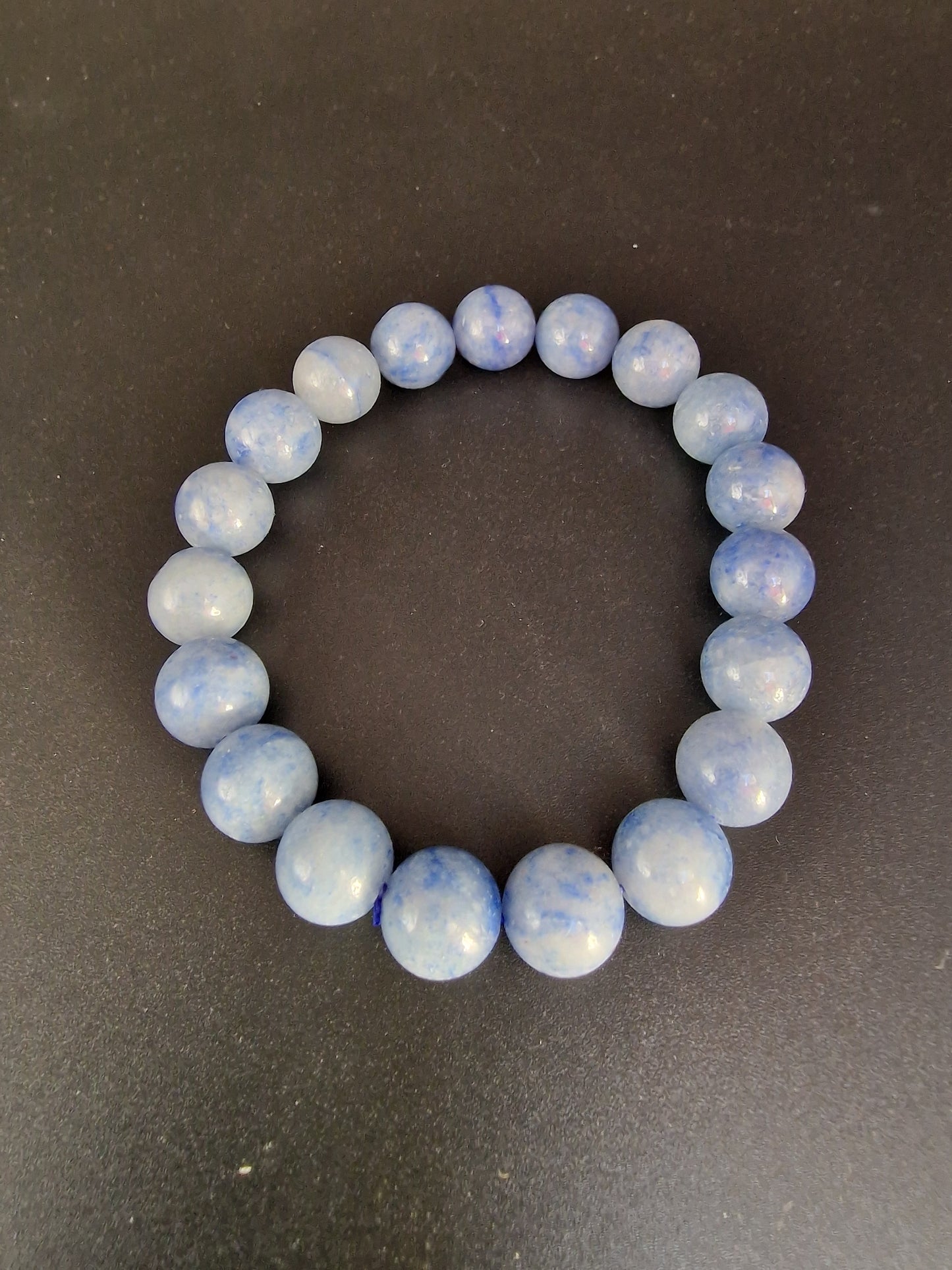 Bracelets aventurine bleue 10mm - Mylithovox 