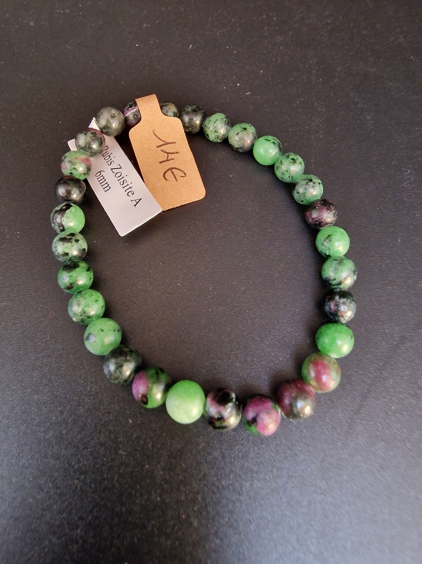 Bracelets rubis zoisite 6mm - Mylithovox 