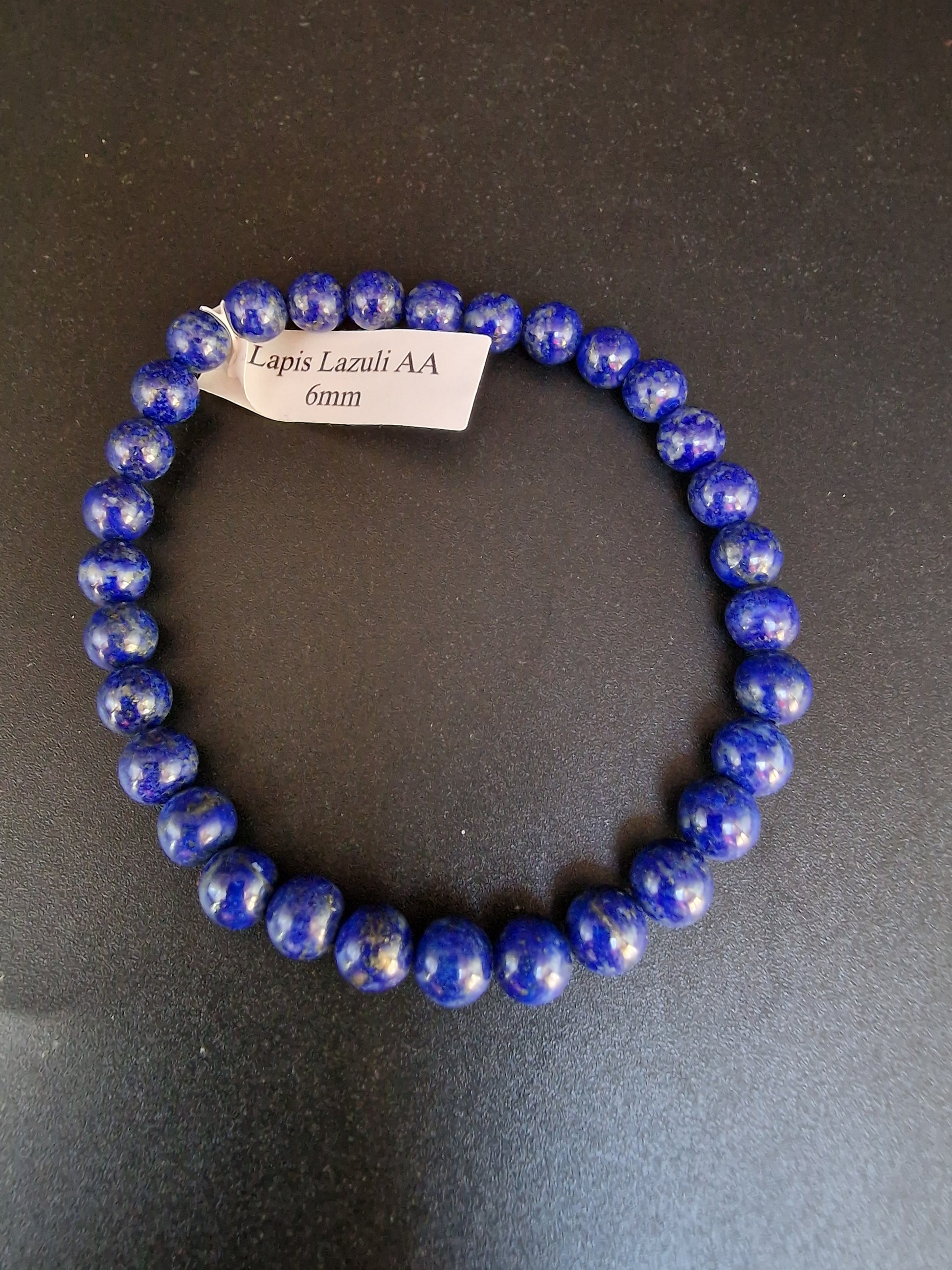 Bracelets Lapis-lazuli AA 6mm - Mylithovox 