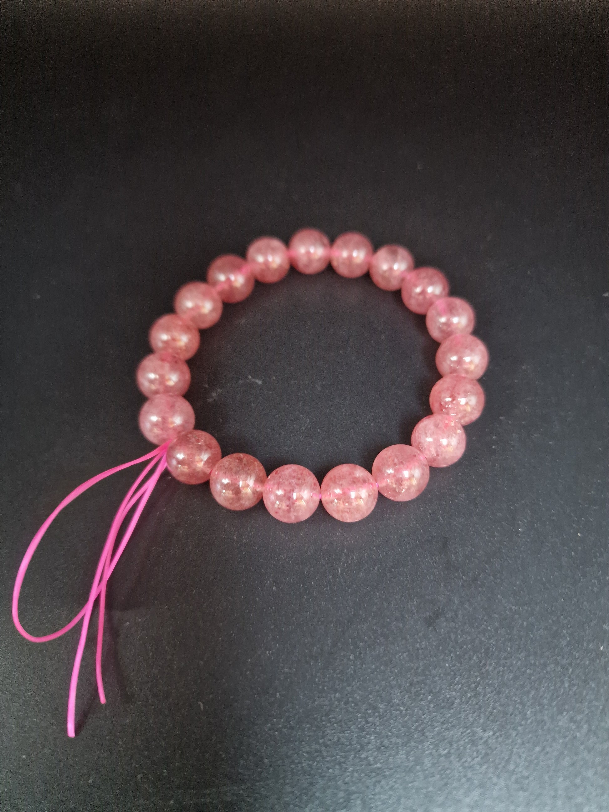 Bracelets quartz fraise 8mm - Mylithovox 