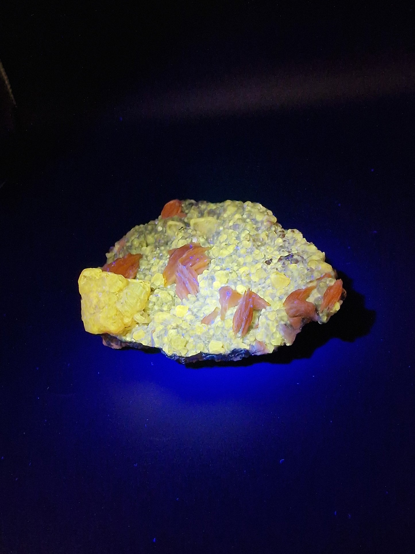 Barytine et calcite sur matrice - Mylithovox 