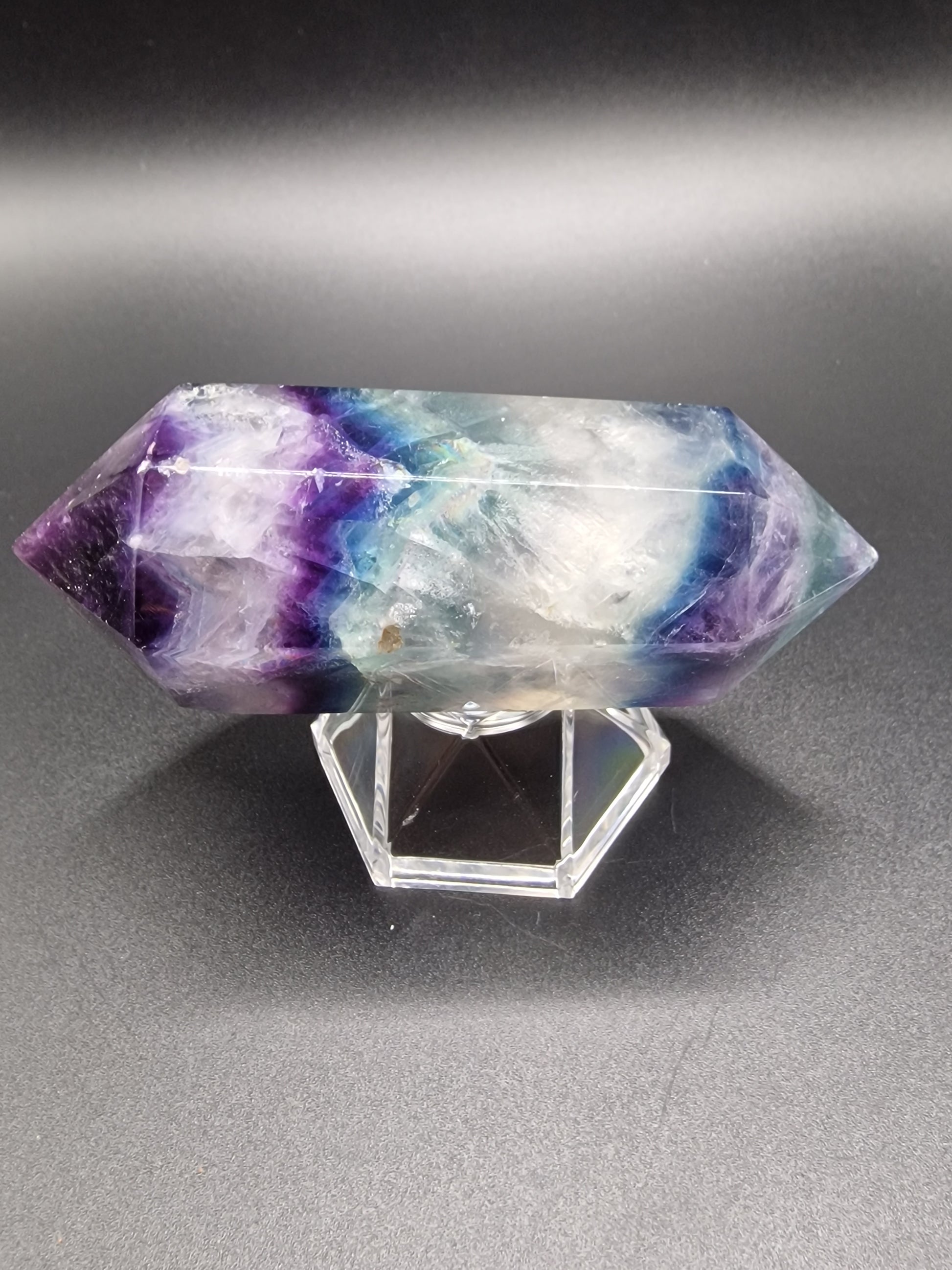 Fluorite mulitcouleur biterminée - Mylithovox 