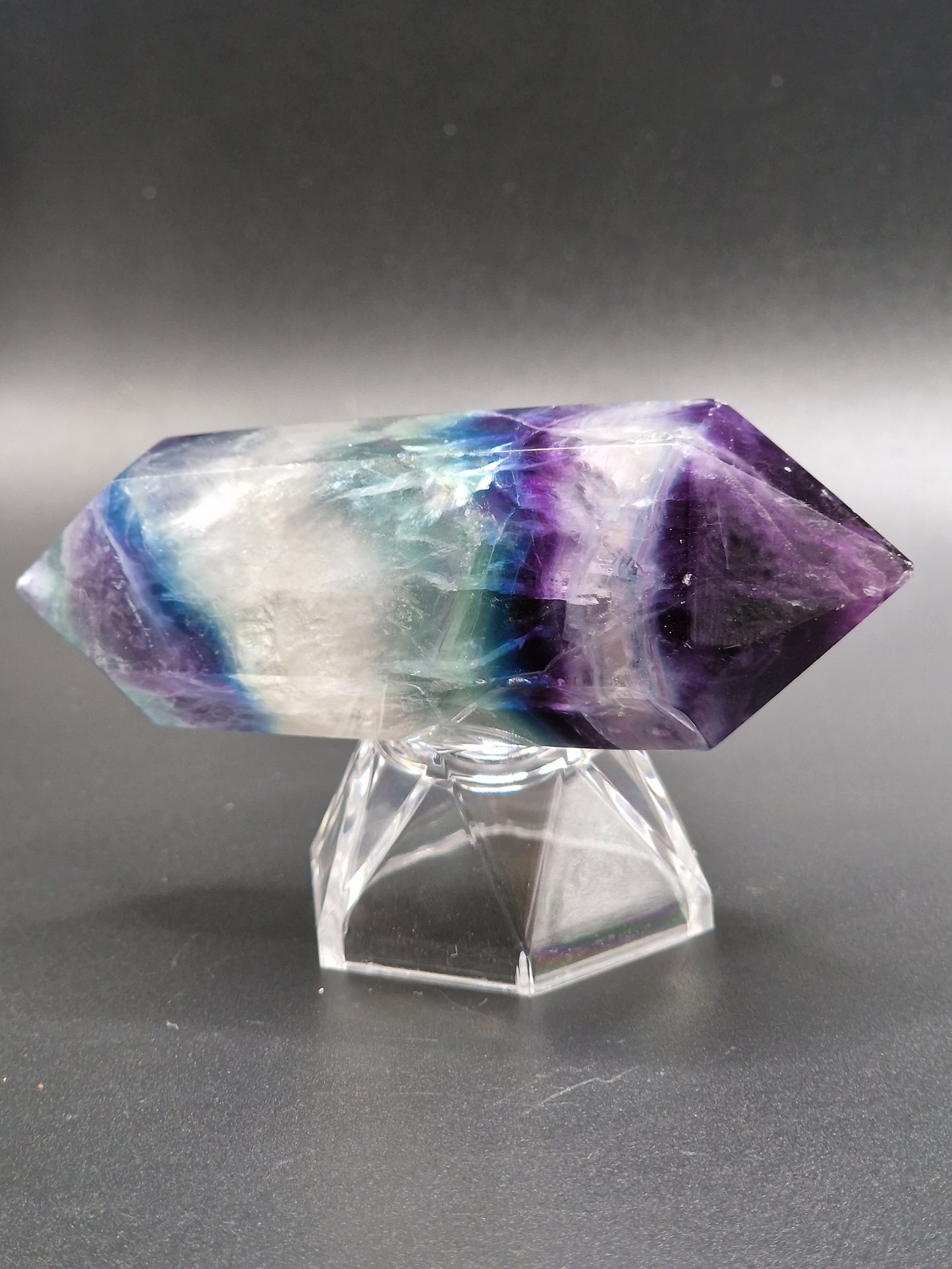 Fluorite mulitcouleur biterminée - Mylithovox 