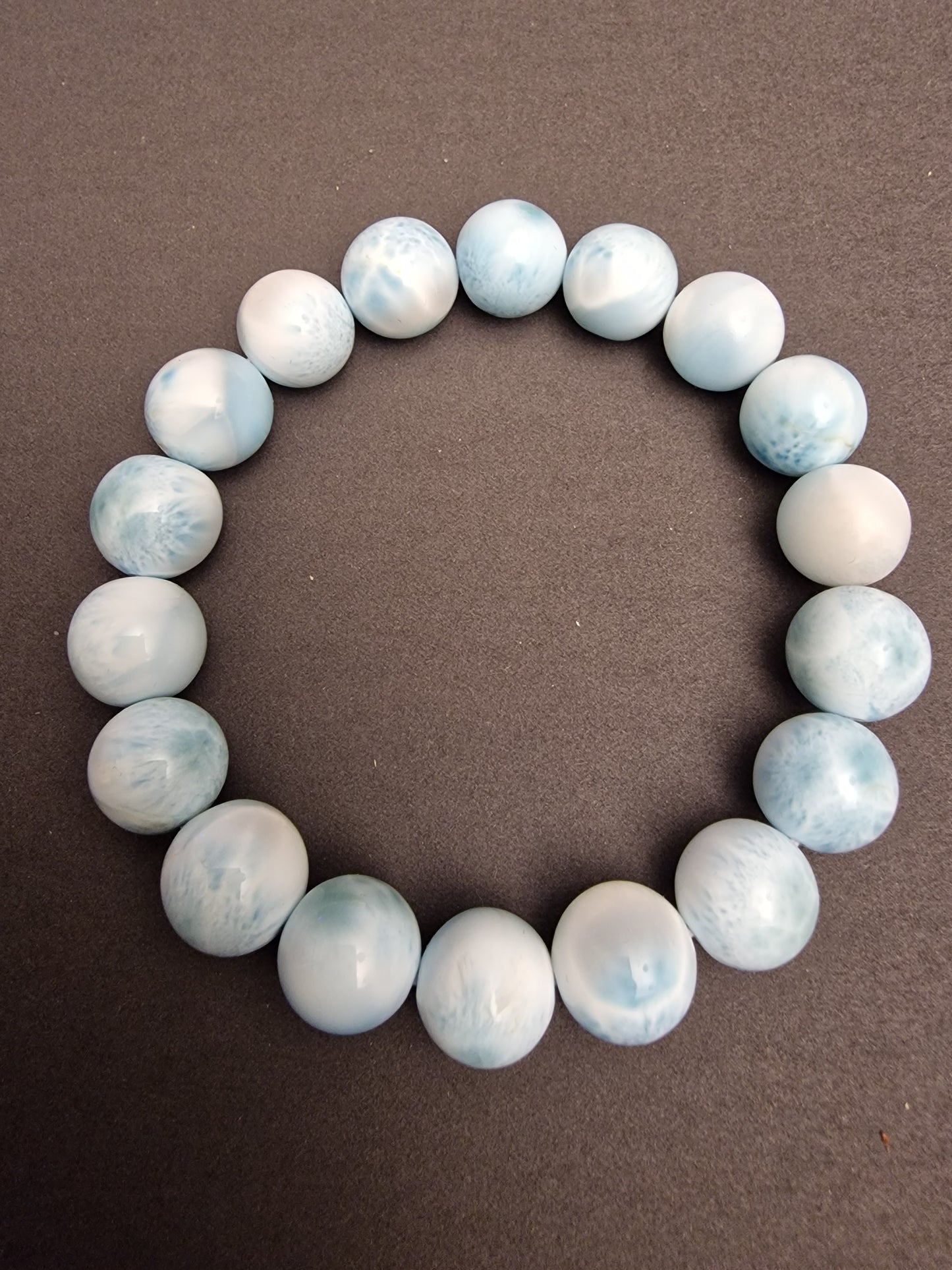 Bracelets Larimar 12mm - Mylithovox 